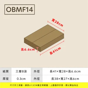 飛機盒 Obmf14